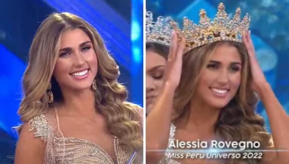 Alessia Rovegno fue elegida Miss Perú 2022 este 14 de junio. (Foto: captura América TV)