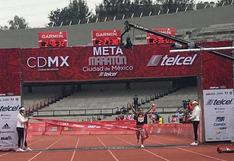 Emotivo video de la llegada de Gladys Tejeda a la meta en la Maratón de México