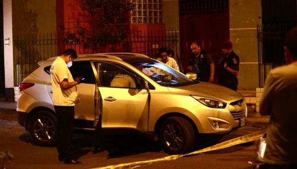 Un hombre fue asesinado a balazos cuando se encontraba dentro de su camioneta estacionada. Esto ocurrió en Los Olivos | Foto: César Grados/@photo.gec