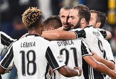 Juventus goleó al Cagliari y recuperó el liderato de la Serie A