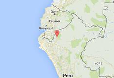 Sismo de 4.5 grados de magnitud sacude distrito de Nieva, Amazonas