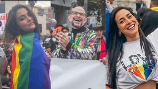 Marcha del Orgullo LGTBIQ+: Merly Morello, Ricardo Morán y los famosos que asistieron a la movilización 