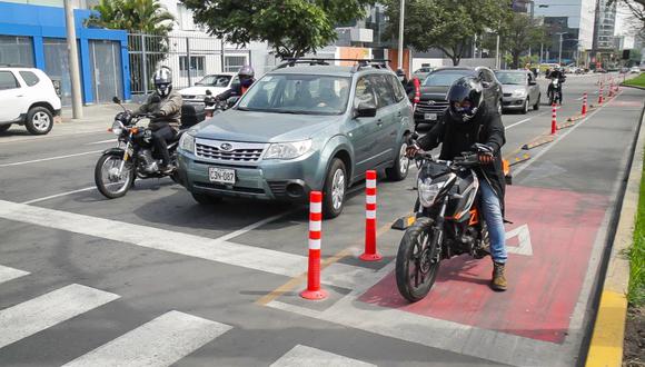 La mayor incidencia de faltas en las ciclovías fueron en San Borja (235), Cercado (208), Rímac (126), entre otros distritos. (Foto: Municipalidad de Lima)