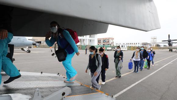 Ucayali: segunda brigada de médicos viaja hoy para luchar contra el COVID-19. (Foto: Andina)