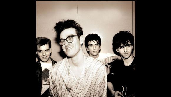Manchester, rock y melancolía: Andy Rourke, Johnny Marr, Morrissey y Mike Joyce, el cuarteto esencial de The Smiths.
