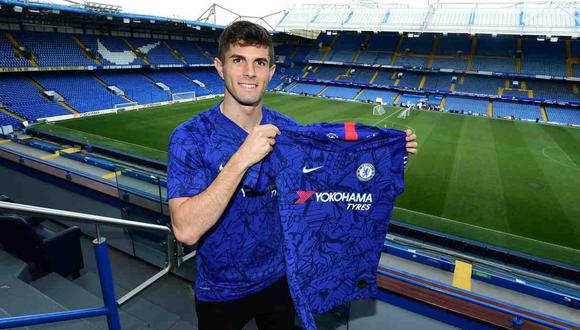 Christian Pulisic ha sido presentado como jugador de Chelsea. (Foto: @ChelseaFC)