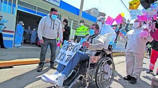 Junín: Policía vence al COVID-19 tras permanecer 45 días en UCI