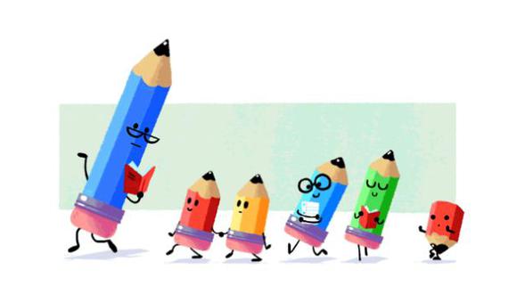 Google rinde homenaje a los maestros del Perú con doodle