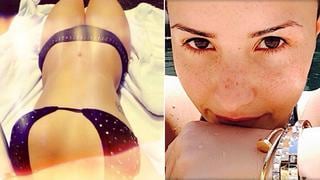 Demi Lovato comparte sexy fotografía en bikini