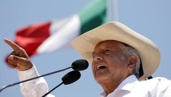 México: El izquierdista Andrés Manuel López Obrador supera 50% de intención de voto. (Reuters).