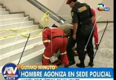 Lima: Aparece ensangrentado en la Dirincri; dijo que fue asaltado