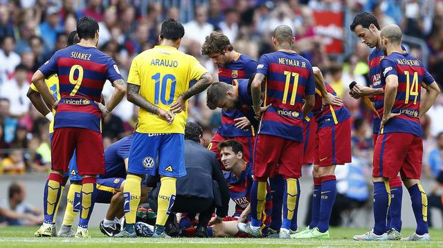 Lionel Messi: cuadro x cuadro de la lesión en Barcelona (FOTOS) - 10