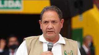 Ministro de Defensa: “El presidente y el Congreso han sido elegidos para cinco años”