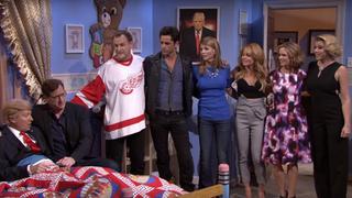 "Fuller House": elenco de "Tres por Tres" se reunió en parodia