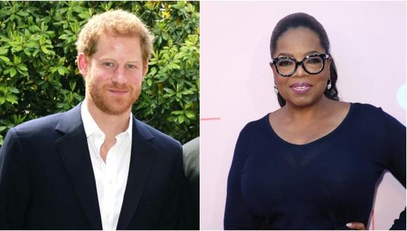 Príncipe Enrique y Oprah Winfrey