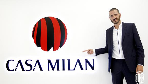 Leonardo Bonucci se suma a los fichajes del AC Milan en esta temporada. Contrato sería por cinco años (Foto: AC Milan)