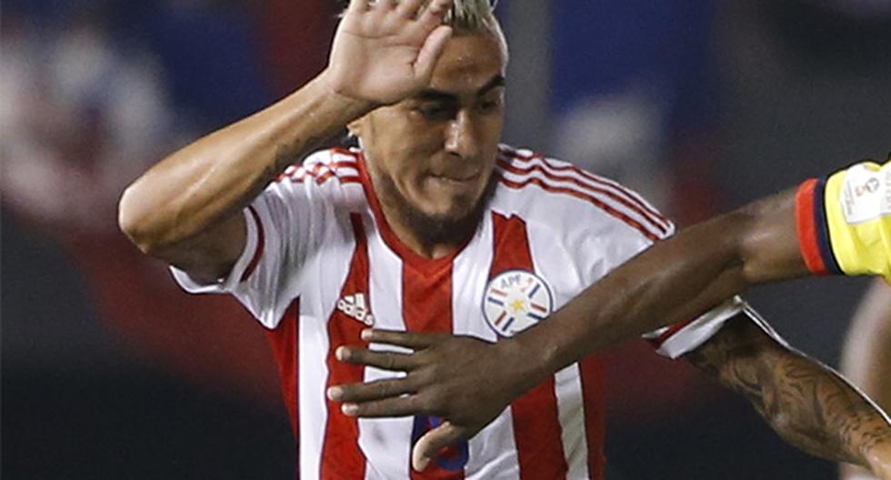 Darío Lezcano es el cuarto lesionado de la Selección de Paraguay para el partido ante Perú. (Foto: Getty Images)
