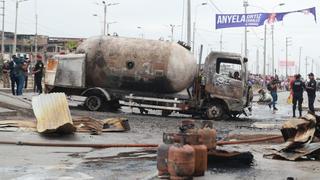 Incendio en Villa El Salvador: camión cisterna tenía autorización de Osinergmin