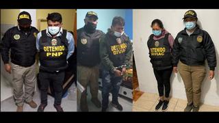 Ayacucho: once personas, entre ellas cinco policías, fueron detenidas por presunto robo agravado bajo modalidad del falso operativo | VIDEO