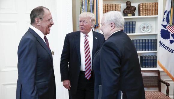 Sergei Kislyak volvió a la polémica al mediar el pasado 10 de mayo en la reunión en el Despacho Oval entre Trump y el ministro de Exteriores ruso, Serguéi Lavrov, en la que el mandatario estadounidense les reveló a ambos información clasificada. (Foto: AFP)