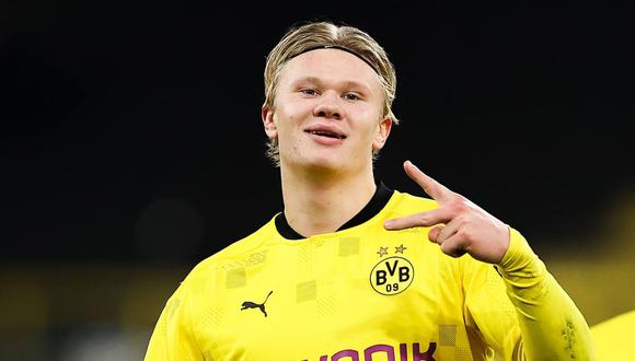 Erling Haaland anota doblete al Bayern Munich en clásico alemán. (Foto: EFE)