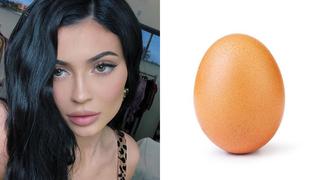Un huevo le quita a Kylie Jenner el récord de la foto con más 'likes' en Instagram