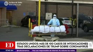 Estados Unidos: más de 100 casos de intoxicación tras sugerencia de Donald Trump