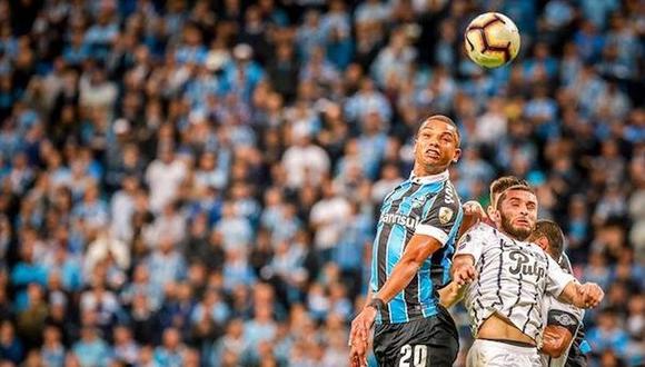 Libertad perdió 2-0 ante Gremio en el partido de ida por los octavos de final de la Copa Libertadores 2019 en el Arena do Gremio (Foto: AFP)