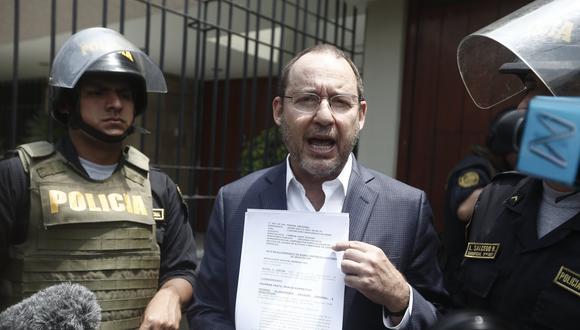 José Chlimper Ackerman es investigado por presunto lavado de activos por el caso de Keiko Fujimori. (Foto: GEC)