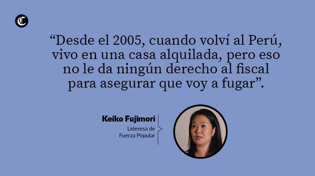 Las frases que dejó la defensa de Keiko Fujimori ante pedido de prisión |  POLITICA | EL COMERCIO PERÚ