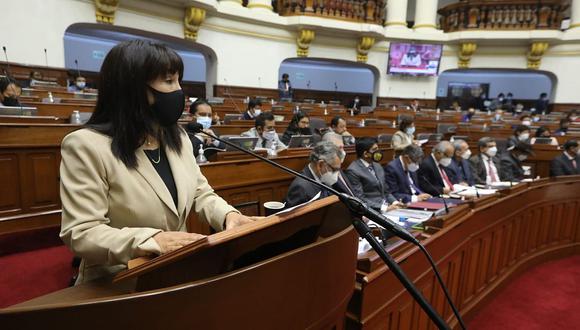 Mirtha Vásquez podría ser citada al Pleno del Congreso por cierre de cuatro proyectos mineros en Ayacucho. (Foto: Congreso)