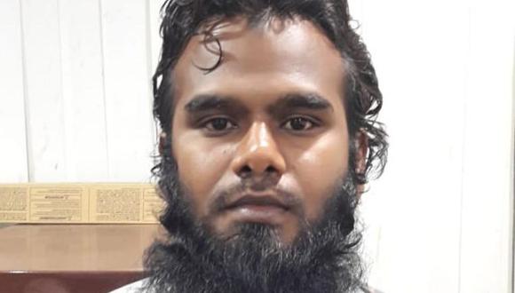 Este hombre, identificado como Riyas Aboobacker, de 29 años. (India Today)