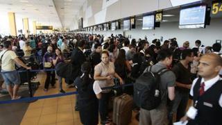 MTC: Cifra de pasajeros que transiten por aeropuertos de Perú llegará a 24 mlls. en 2018