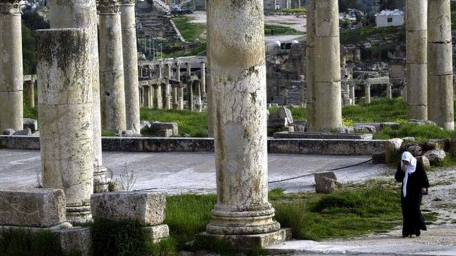 El ataque ocurrió en la ciudad de Jerash. Foto: AFP, vía BBC Mundo