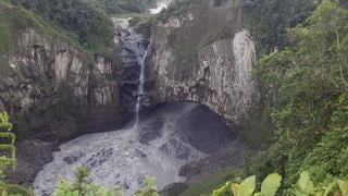 ¿Cómo la cascada más alta de Ecuador desapareció repentinamente el 2 de febrero? 