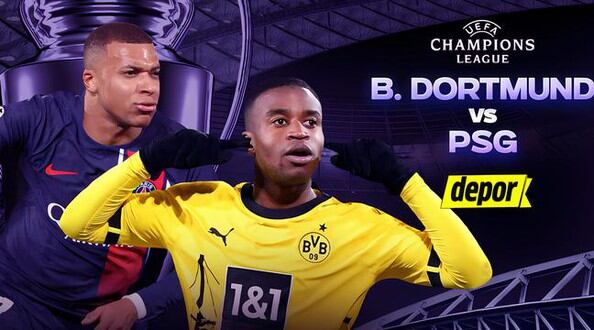 PSG vs Dortmund EN VIVO por ESPN y STAR Plus: minuto a minuto de la Champions League