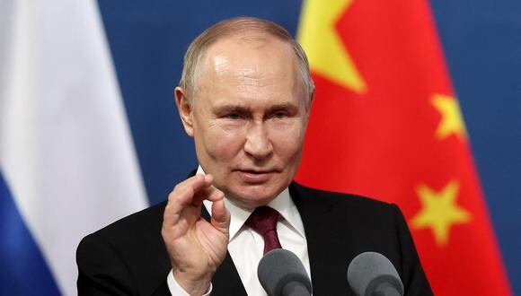 El presidente ruso Vladimir Putin. (Foto de Alexander RYUMIN / POOL / AFP)