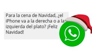 Las frases más divertidas y ocurrentes de WhatsApp para enviar por la Navidad 2019 