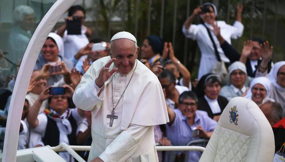 El papa Francisco se dirigirá a Palacio de Gobierno luego de estar en Puerto Maldonado. (Foto: Reuters)