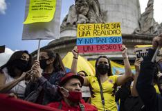 Colombianos en Francia protestan contra el “genocidio” en su país