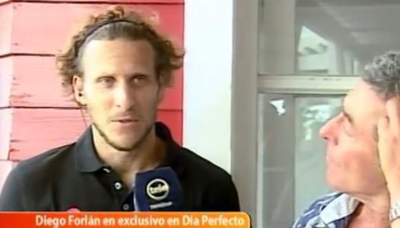 Diego Forl&aacute;n reconoci&oacute; que habl&oacute; con Chemo del Solar, pero que no hay nada con Universitario de Deportes. (Foto: captura de pantalla)