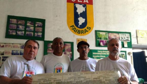 Los brasileños que lucharon contra "otra Cuba" en el Caribe