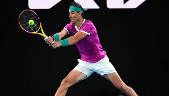 Rafael Nadal se coronó como campeón del Australian Open 2022 tras vencer a Medvedev. | Foto: EFE.