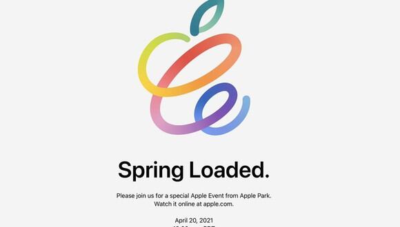 Conoce todos los detalles del nuevo evento de Apple el 20 de abril. (Foto: Apple)