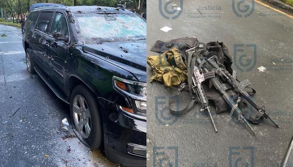 El Cártel Jalisco Nueva Generación intentó asesinar el viernes a Omar García Harfuch, jefe de Seguridad de Ciudad de México. (Foto: EFE, Fiscalía de Ciudad de México.