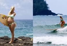 Bethany Hamilton, la surfista que cabalga las olas embarazada