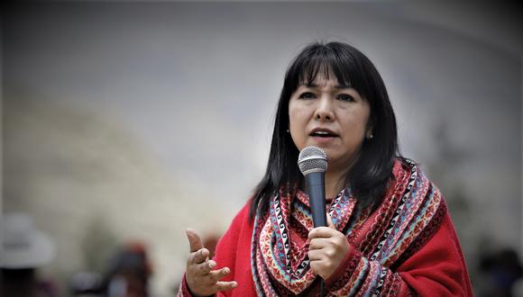 Mirtha Vásquez brindó esta tarde detalles de los acuerdos del Consejo de Ministros en el Cusco (Foto: PCM)