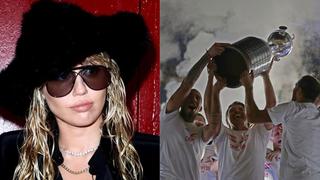 Copa Libertadores 2019: Miley Cyrus y el detalle que la une a la final entre River Plate y Flamengo | FOTOS 