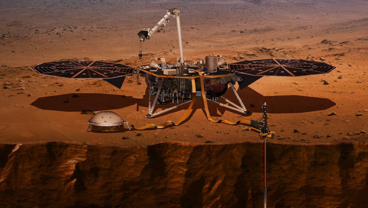 La sonda InSight captó este raro evento. (Foto: AP)