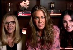 Emmy 2020: Rachel, Monica y Phoebe de “Friends” se reencontraron durante premiación | VIDEO